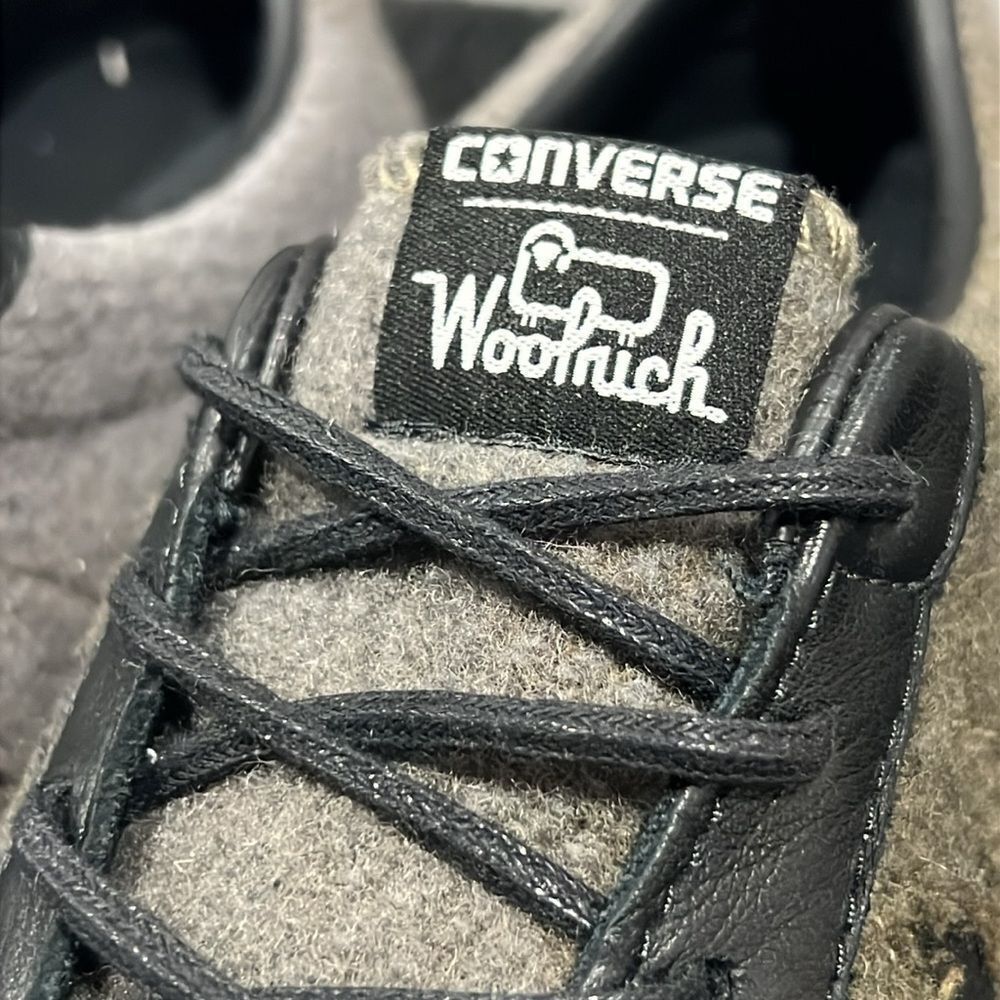 🔥🔥 CONVERSE One Star Woolrich Ox Wool Colab Sneakers Men 6.5 / Women 8.5 - NEW - Picture 6 of 14